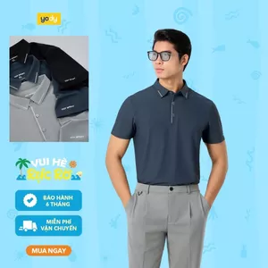 Áo Polo Nam Thể Thao YODY Ép Seam Gấu Áo MAPO25S059