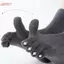 HFSHY 1 Cặp Thể Thao Chạy Mồ Hôi Màu Trơn Riêng Ngón Chân Unisex Ngón Chân Sos Nam Nữ Năm Ngón Tay Sos Cotton Thoáng Khí Sos VN