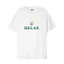 （Giao hàng 24h）Angela Áo RELAX tấu hài thương hiệu, unisex nam nữ cotton 4 chiều phong cách trẻ trung, năng động