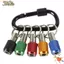 NOTE1 1 / 5 Chiếc Móc Chìa Khóa Adapter Mũi Khoan, 1 / 4 "Chuôi Lục Giác Cầm Tay Đầu Tua Vít, Di Động Trọng Lượng Nhẹ Thay Đổi Nhanh Dụng Cụ Cầm Tay Ngoài Trời