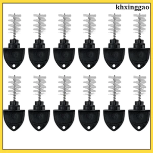 12 Chiếc Nút Chặn Bàn Chải Làm Sạch Tập Chuyên Nghiệp Cắm Bàn Chải Dự Thảo Chống Mài Mòn khxinggao