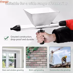 Dụng cụ bôi vữa THEGIRL8B, Dụng cụ vữa điều chỉnh tốc độ bằng thép Carbon, Thiết bị định lượng thời gian tự động bằng điện Máy tạo vữa xi măng cho gạch