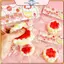 POWER Strawberry Cream Cake Bóp Đồ Chơi Mô Phỏng Món Tráng Miệng TPR Giảm Căng Thẳng Cho Giáng Sinh Stoing Stuffers.