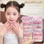 MONOSTYLE Trẻ Em Đeo Móng Tay, Nhãn Dán Móng Tay Dài Hoạt Hình Trái Tim Anh Đào, 18 Kiểu Dễ Thương Có Thể Tháo Rời Đầu Móng Tay Cho Bé Gái Học Sinh