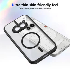 Ốp lưng Nothing Phone 2A Plus Vỏ từ tính trong suốt mờ cho điện thoại Nothing Phone 2A 5G