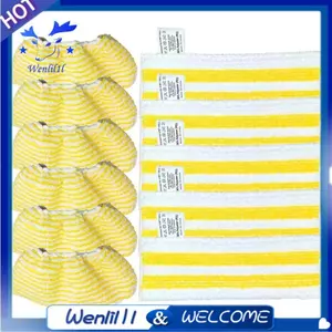 11 Chiếc Cây Lau Hơi Nước Vải Dành Cho Easyfix SC2 SC3 SC4 SC5 Cầm Tay Hút Bụi Phần Microfiber Lau Nhà Pad