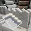 Mayst Vườn Edging Hàng rào Khuôn bê tông Có thể tái sử dụng DIY Garden Bri Khuôn cho ao cá Bayard Sân trang trí sân vườn {VN}