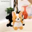 SRVN Chó Sang Trọng Móc Khóa Mini Puppy Thú Nhồi Bông Túi Mặt Dây Chuyền Cho Trẻ Em Quà Tặng Sinh Nhật Hộp Chìa Khóa Dễ Thương.