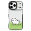 Ốp điện thoại mềm hình chú chó trắng hoạt hình dễ thương cho IPhone 17 Pro Max 15 14 13 12 11 16 Plus Vỏ bảo vệ chống sốc