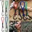 Dây thun cố định LACYESUK 4 cái, dây co giãn lều đa năng bền chắc, móc khóa đa sắc, căng bạt di động, tăng đơ sinh tồn