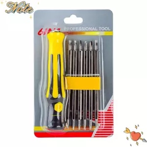 NOTE1 Tua vít đa chức năng Tay cầm chống trượt Sửa chữa điện tử có thể tháo rời
