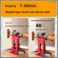 Tủ Quần Áo Tủ Cửa Bảng Rebounder Đấm Gắn Jig Chế Biến Gỗ Doweling Khoan Hướng Dẫn Định Vị Lắp Đặt Kẹp
