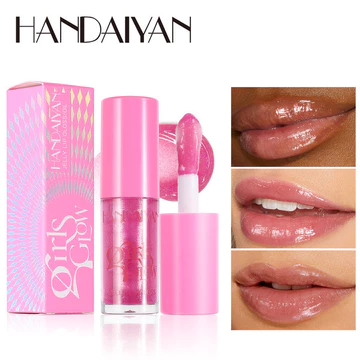 | 【his romand】 | ♪Handaiyan Chameleon Ngọc Trai Son Bóng Nước Son Bóng Gương Son Bóng Dudu Dầu Lip Jelly Dưỡng Ẩm❁