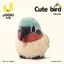 Hàng sẵn có Sunbird Búp bê sang trọng Dệt kim dễ thương Búp bê chim Gối ngủ Búp bê bé gái Quà tặng sinh nhật