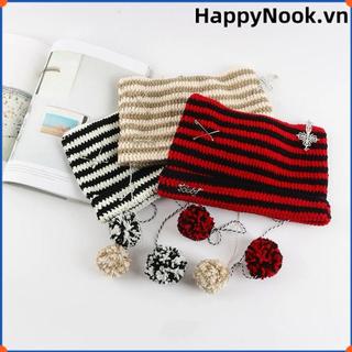 HAPPYNOOK Mũ Quỷ Ngôi Sao và Beanie Y2K Dễ Thương, Phù Hợp Thời Tiết Thu Đông