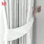 2 x Sắt Hình Lá Rèm Thắt Lưng Giá Đỡ Móc Treo Tường Trang Trí Nhà Cửa, Đồng Đỏ