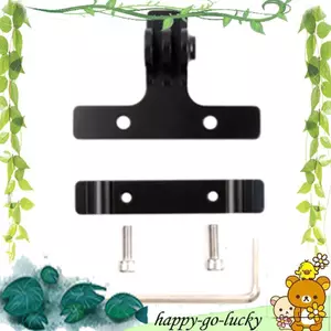 Dành cho ghế ngồi xe đạp Giá đỡ lưng xe đạp bằng nhôm CNC phía sau cho phụ kiện Go Pro 9 8 5 màu đen