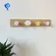 Móc treo tường hình hoa động vật dễ thương bằng gỗ Móc treo 5 gói cho trẻ em Trang trí phòng ngủ công chúa
