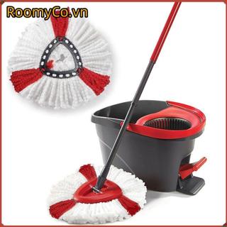 ROOMYCO Tam giác thay thế Cây lau nhà quay dễ dàng làm sạch cho O-Cedar / Vileda