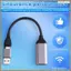 Phát trực tiếp cho máy ảnh Máy tính Thẻ ghi video 1080P - Tương thích với USB A / USB-C Ghi âm cuộc họp