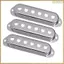 6 Chiếc Đàn Guitar Cuộn Dây Đơn Bằng Đồng Mở 48 / 50 / 52mm Cho Phụ Kiện Đàn Guitar Điện SQ, Bạc