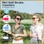 Mini Cho Bộ đếm điểm Golf-3 Chiếc Theo dõi đột quỵ nhỏ gọn có thiết lập lại, Dễ dàng gắn vào Găng tay ghi bàn cho trò chơi Golf