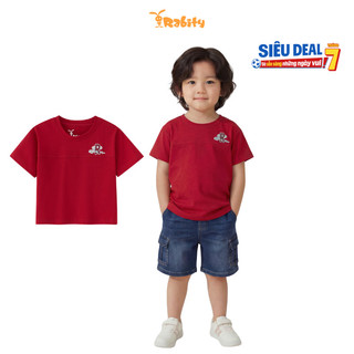 Áo thun ngắn tay bé trai Rabity 900.173