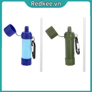 Máy lọc nước uống ngoài trời Cuộc sống khẩn cấp Máy lọc nước ống hút sinh tồn di động để leo núi Du lịch cắm trại
