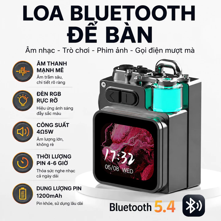 Loa K15 Loa Bluetooth Không Dây Loa Cảm Ứng Loa Âm Thanh Hay Loa Thẻ Nhớ Loa Bass Mini Loa Ngoài Trời Bảo Hành 3 Năm