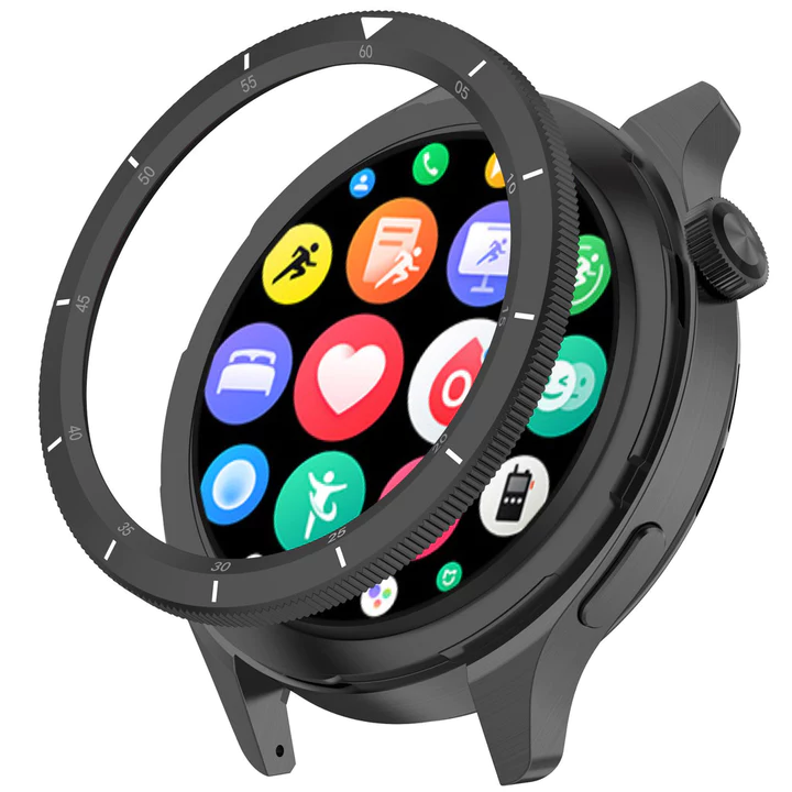 Thích hợp cho Xiaomi watchs4 / S3 Đồng hồ kim loại Viền vòng ngoài Vỏ bảo vệ đồng hồ s3 esim Đồng hồ thể thao S3 Đồng hồ thay thế Cân vòng Đồng hồ tha – 5