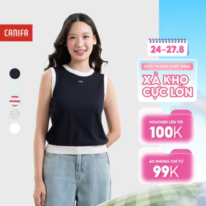 Áo len nữ không tay mỏng nhẹ thoáng mát cho mùa hè CANIFA 6TE26S004