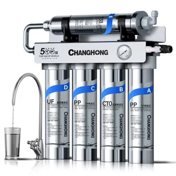 Máy lọc nước trực tiếp tại vòi nhà bếp, bộ lọc nước inox giữ khoáng sạch khuẩn an toàn, giao nhanh