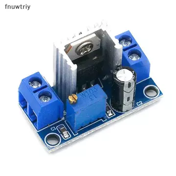 [fnuwtriy] Bộ chuyển đổi LM317 DC-DC Mô-đun bảng mạch bước xuống Bộ điều chỉnh tuyến tính LM317 Bộ điều chỉnh điện áp có thể điều chỉnh Nguồn điện