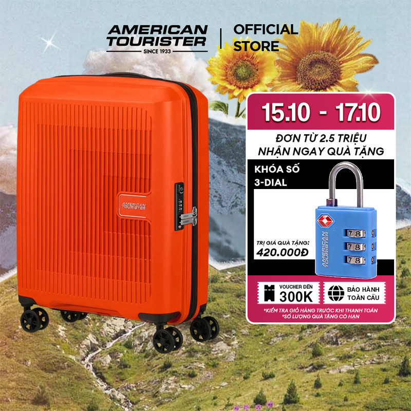 Vali kéo Aerostep Spinner EXP TSA American Tourister - Mỹ