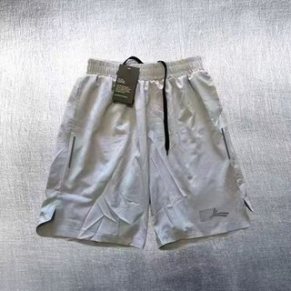 Summer Sports Quick-Drying Thin Shorts Woven Track and Field Breathable Leisure Training Running Fitness Loose Cropped Shorts CZR4