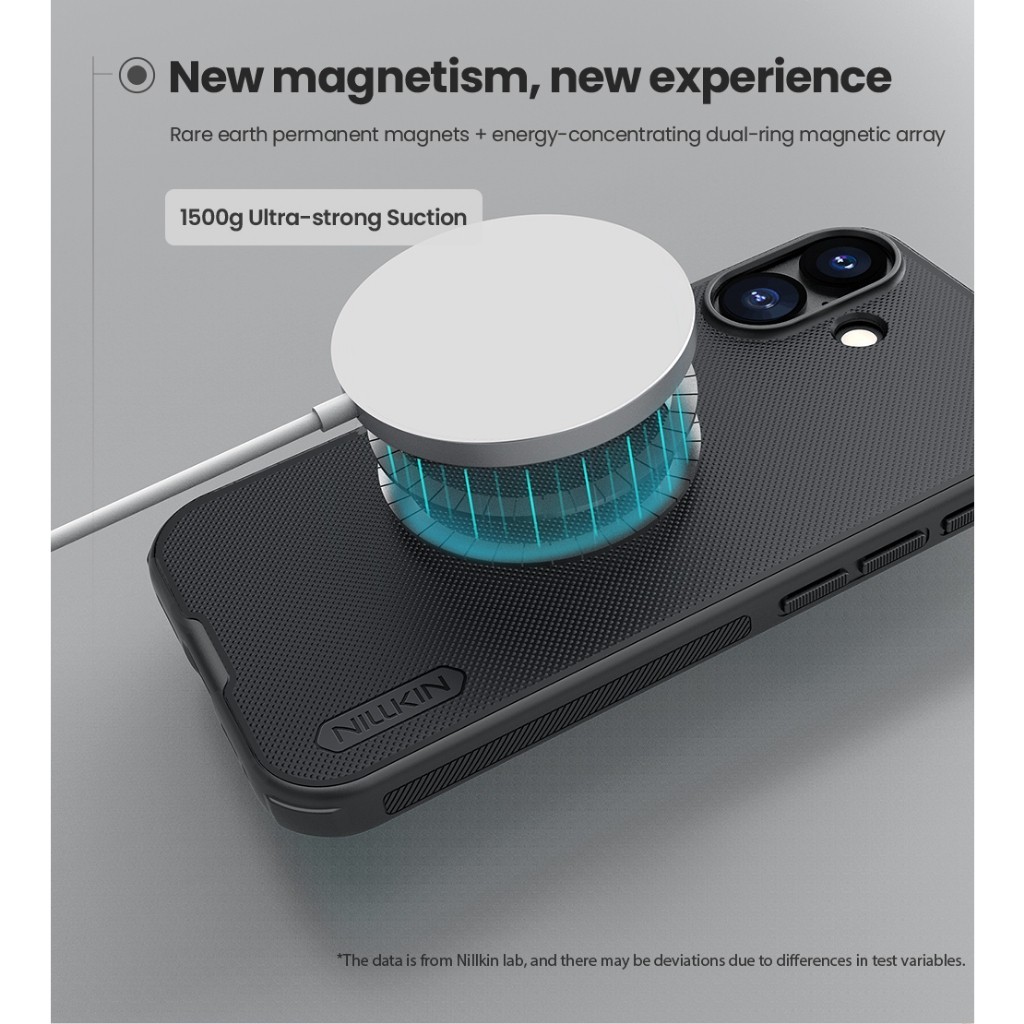 Nillkin Cho iPhone 17 Pro Max Air Frosted Shield Pro Nam Châm Từ Tính Mờ Nhựa Cứng Ốp lưng Vỏ Bảo Vệ
