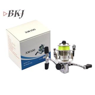 [KJ] Pocket 100 Cuộn Câu Cá Cuộn Nhỏ 4.3: 1 Kim Loại [Mới]