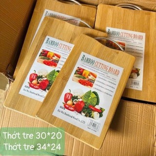 Thớt gỗ tre kháng khuẩn, chống ẩm mốc - tiện dụng, siêu bền
