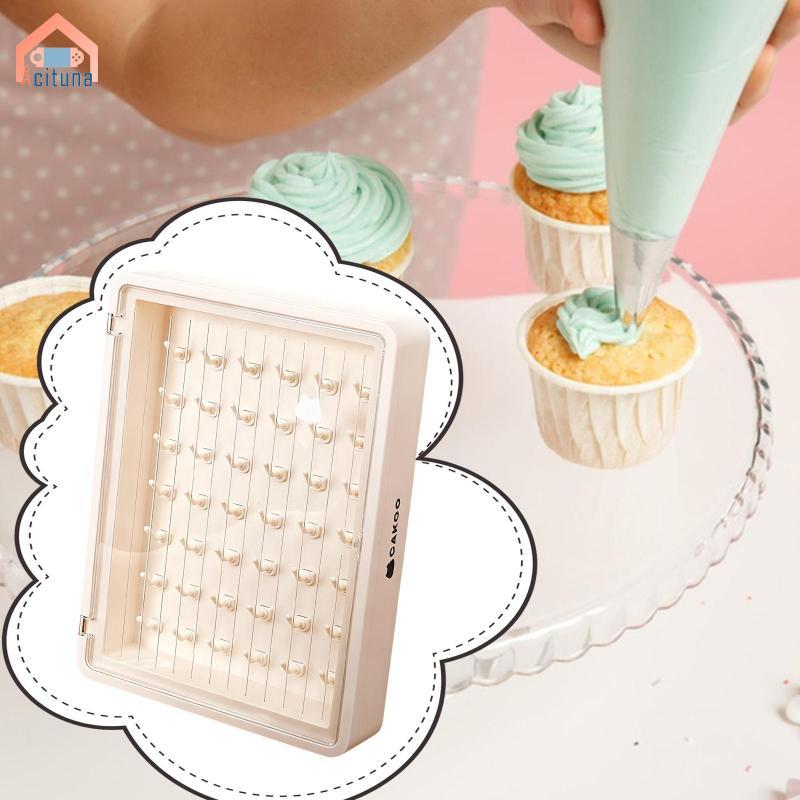 Piping Tip Sắp Xếp Hộp Độ Bền Cao Cấp Dễ Dàng Lắp Đặt Tiết Kiệm Không Gian Chắc Chắn Dung Tích Lớn Treo Tường Hộp Bảo Quản