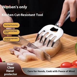 Pengtao13 Móng Vuốt Cắt Thép Không Gỉ Công Thái Thực Phẩm Cắt Nĩa Dụng Cụ Nhà Bếp Cách Nhiệt Dễ Dàng Cắt Gà Và Thịt Bò Để Nướng Mới