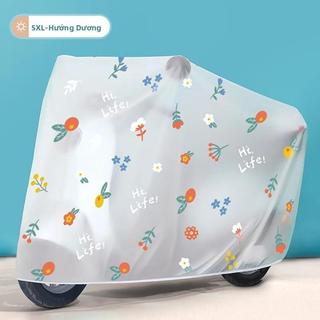 Bạt phủ xe máy Áo trùm xe máy chống thấm chống nắng loại tốt bạt che mưa Thông Dụng Cho Xe Máy Điện Motorcycle cover