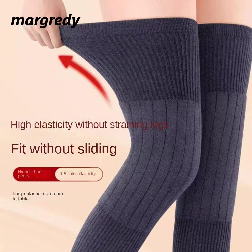 Miếng đệm nẹp đầu gối MARGREDY - Len cashmere chất lượng cao, bảo vệ và giữ ấm cho đầu gối