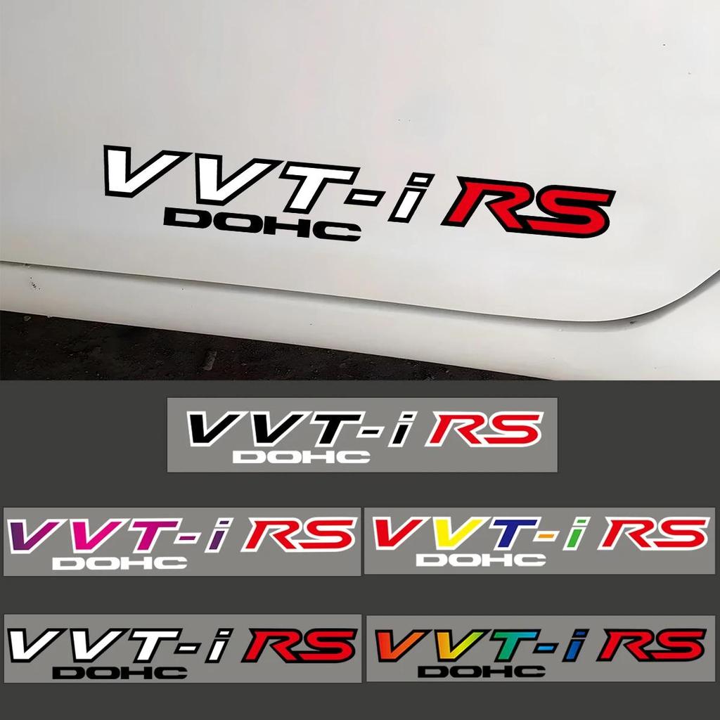 2PCS Toyota VVTI Phản Quang Đèn Trang Trí Gương Chiếu Hậu Decal Dán Cửa ...