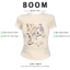 BOOM Áo Baby Tee Nữ Cotton Ôm Body-Áo Thun Ngắn Tay Y2K In Hình PhongCách Mùa Hè, Cổ Tròn Hàng Đầucách hàn quốc phong676