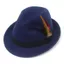 THEGIRL8B Lông Vũ Trang Trí Nón Fedora, Trang Điểm Nón Fedora Topper Hat, Retro Panama Jazz Len Xô Nón Du Lịch