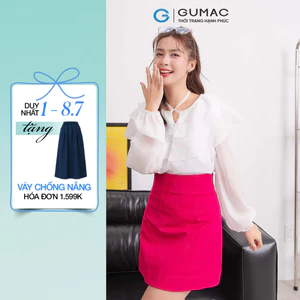 Chân váy nữ Gmorning - GUMAC dáng A lưng liền YA09