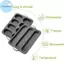 Pufangbliss Khuôn Nướng Bánh Silicon 3 Lưới Nonsti Loaf Pan Máy Nướng Chịu Nhiệt Linh Hoạt Cho Bánh Gia Đình Bánh Mì Nướng VN