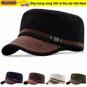 Mũ BAMBOOB Nam Cotton Thoáng Khí Mũ Chống Nắng