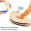 PNPIA- 1 Cặp Nữ Chân Trước Miếng Lót Giảm Đau Chèn Nửa Kích Thước Đế Đệm Chống Trơn Trượt Giày Thoáng Khí Hút Mồ Hôi Miếng Lót Chân