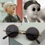 Kính râm Retro Metal Kính râm trẻ em tròn nhỏ